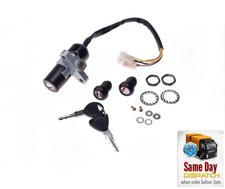 Ignition & Seat Lock Set for Derbi Senda 100 / 125 (5-Wire + 1-Wire) 2 Keys