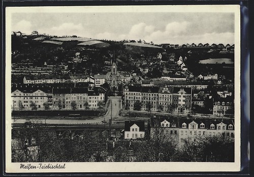 Postcard meissen triebisch - postcard, meissen-triebisch