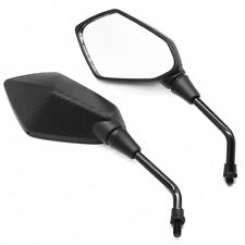 For HONDA CB300R CB500F/X CB650F/R CBF300 GROM 125 Rear View Mirror Carbon Pair