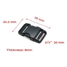 20mm SIDE RELEASE BUCKLE DUAL