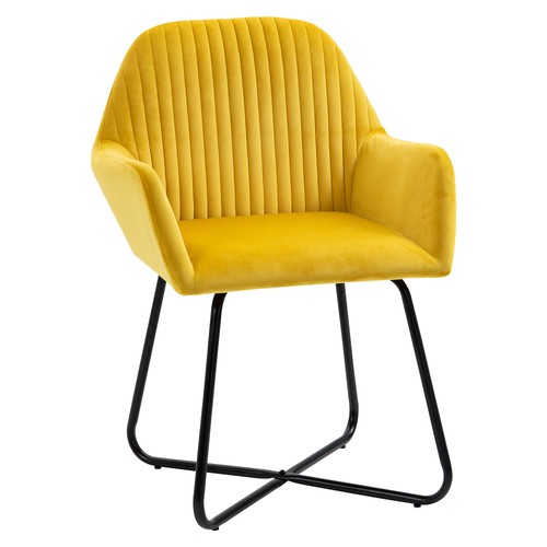 Homcom modern accent chair - modern,