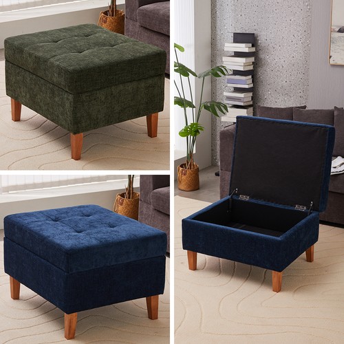Modern storage bench ottoman - bench,