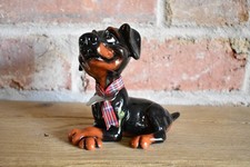 Doberman Ornament Pets with Personality Little Paws Luther Dog Figurine (K)