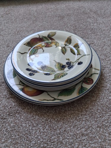 Dinner plates x - x, side