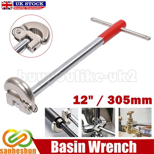 Adjustable basin wrench - basin,