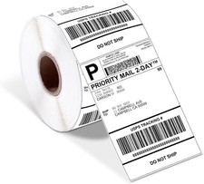 4x6" 100x150mm Direct Thermal Labels 500/Roll Postage Shipping Labels UK Stock