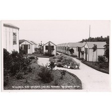 BRIXHAM Devon, St Marys Bay Holiday Chalet Resort RP Postcard, Unused