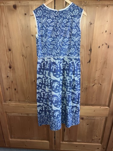 Moloh blue sleeveless dress - moloh,