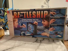 vintage MB Battleships Game in box very good condition