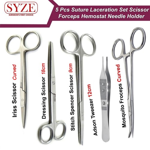 Microsurgical suture surgery - microsurgical,