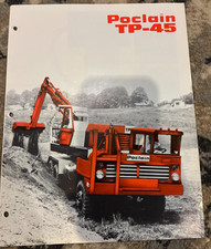 Poclain TP-45 Excavator