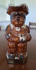 Vintage Price Kensington Toby Jug 3431 Brown Silver Glaze Collectable England