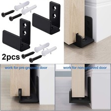 Sliding Barn Door Hardware Cabinet Hanging Rail Set Replacement Smooth Silent
