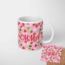Personalised Cute Strawberries