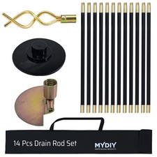 Drain Rod Set Drainage Plunger