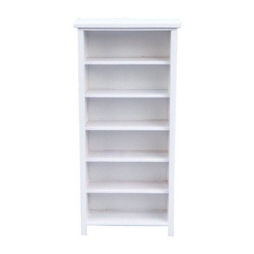 Wooden bookcase storage - bookcase, shelf