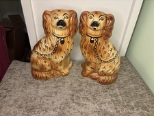 Pair of antique flatback