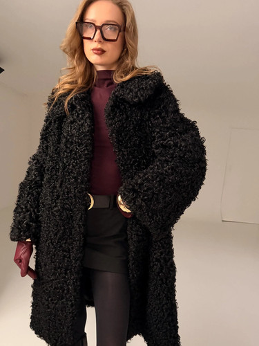Luxury vintage black curly - vintage,