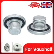 2x Engine Oil Pan Drain Sump Plug Screw Bolt For Vauxhall Corsa B C D E 96-2018