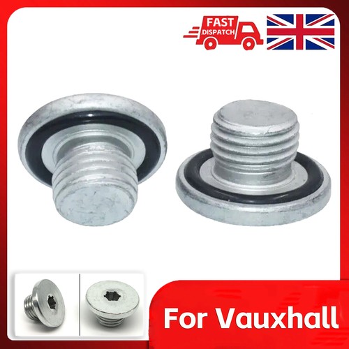 Engine oil pan drain sump - 2x,