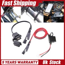 12V Waterproof Motorcycle Accessories Dual USB Charger Power Port Adapter Socket