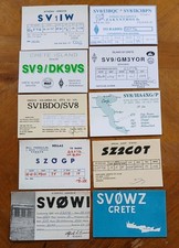 10 x Vintage QSL Radio