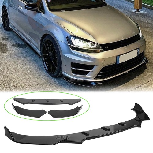 Front bumper lip spoiler - front,