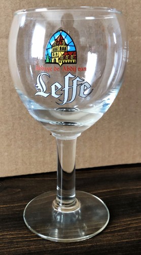 Leffe belgian beer glass - belgian,
