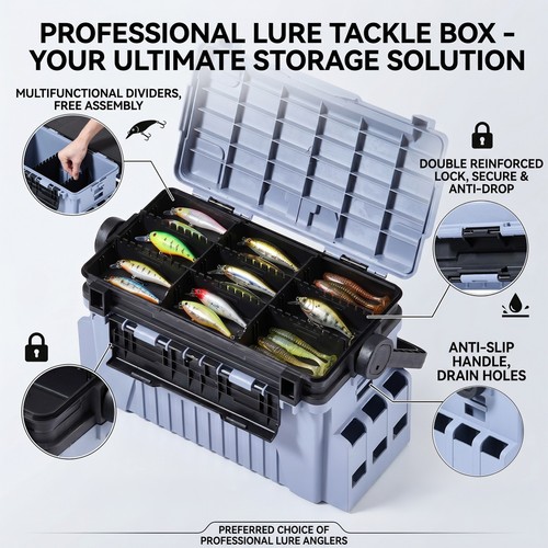 Sea max fishing seat box - fishing,