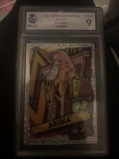 2021 TOPPS Slam Attax Asuka Speckle MGC Graded 9