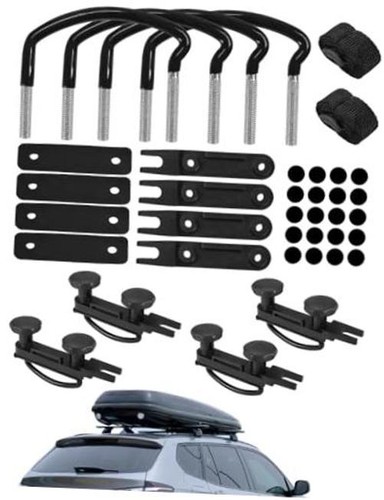 4pack roof box bolt - box, clamps