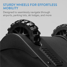 Ski Bag - Can Hold Double Skis