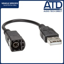 USB Retention For VW 4 Pin RNS510 RNS315 Skoda Columbus Balero OEM Cable Adaptor