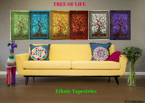 Tree life tapestry nature - of,