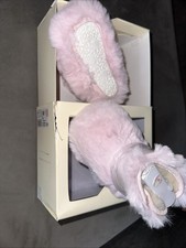 Baby Girls Ugg Jesse Bow II Fluff Boots 6-12m New In Box