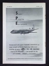Original 1953 Advert Vickers