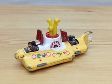 Vintage Corgi Toys 803 The Beatles Yellow Submarine Diecast Toy - Red Hatches