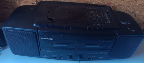 Vintage sharp stereo radio - vintage,