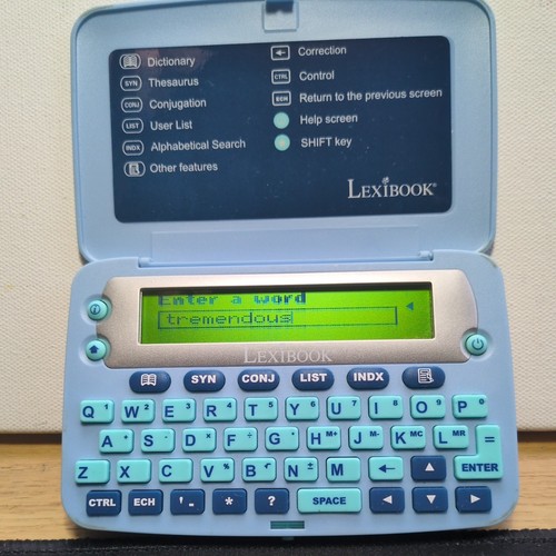 Lexibook electronic dictionary - lexibook,