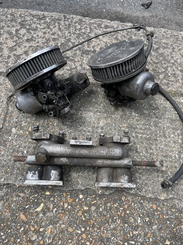 Midget twin carburetors - midget,