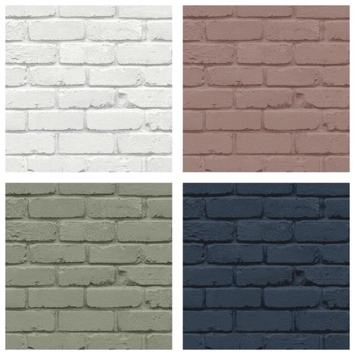 Fine decor painted brick faux - decor,