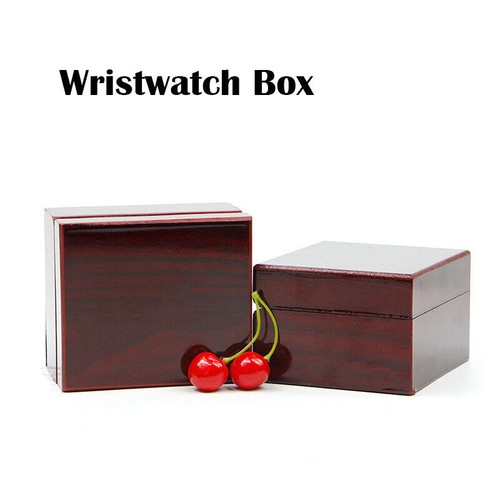 Wristwatch box wooden storage - wooden,