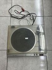 Silver Hitachi HT-20S Belt Drive Turntable Record Player - Working
