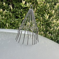 Coated metal bird chimney cowl