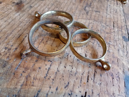 Set solid brass curtain - brass,
