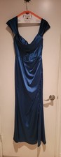 Azure Blue Formal Dress By Ladivine Size 4
