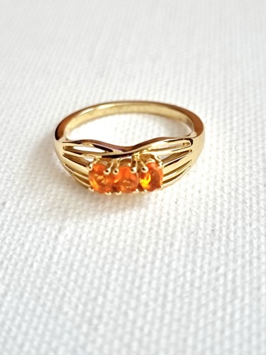Sterling silver ring - size, p