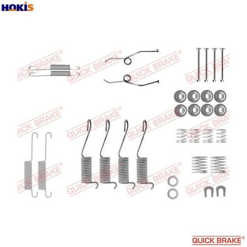 Accessory kit brake - brake, shoes