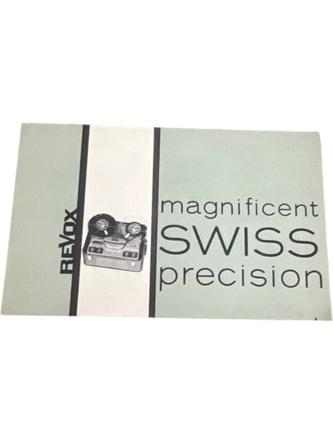 Revox brochure reel - revox,