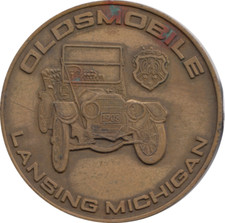 1983 General Motors 75 Years : Oldsmobile Michigan Medallion 